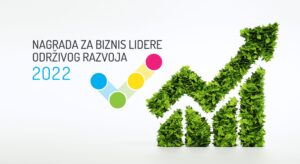 Otvorene su prijave za Nagradu za biznis lidere održivog razvoja u Bosni i Hercegovini za 2022. godinu! Logo